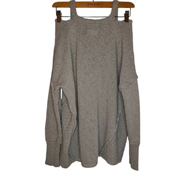 Between Me & You Thick Cotton Cold Shoulder Sweater - Picture 4 of 7